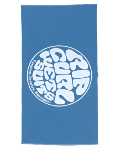 Rip Curl Wetty Icon Towel - Mid Blue