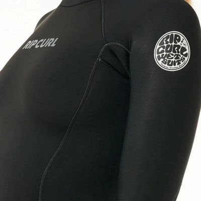 Rip Curl Women's Dawn Patrol 2/2mm Long Sleeve Spring Suit - Black