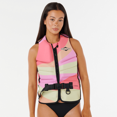 Rip Curl Women's E-Bomb Life Jacket - Pink