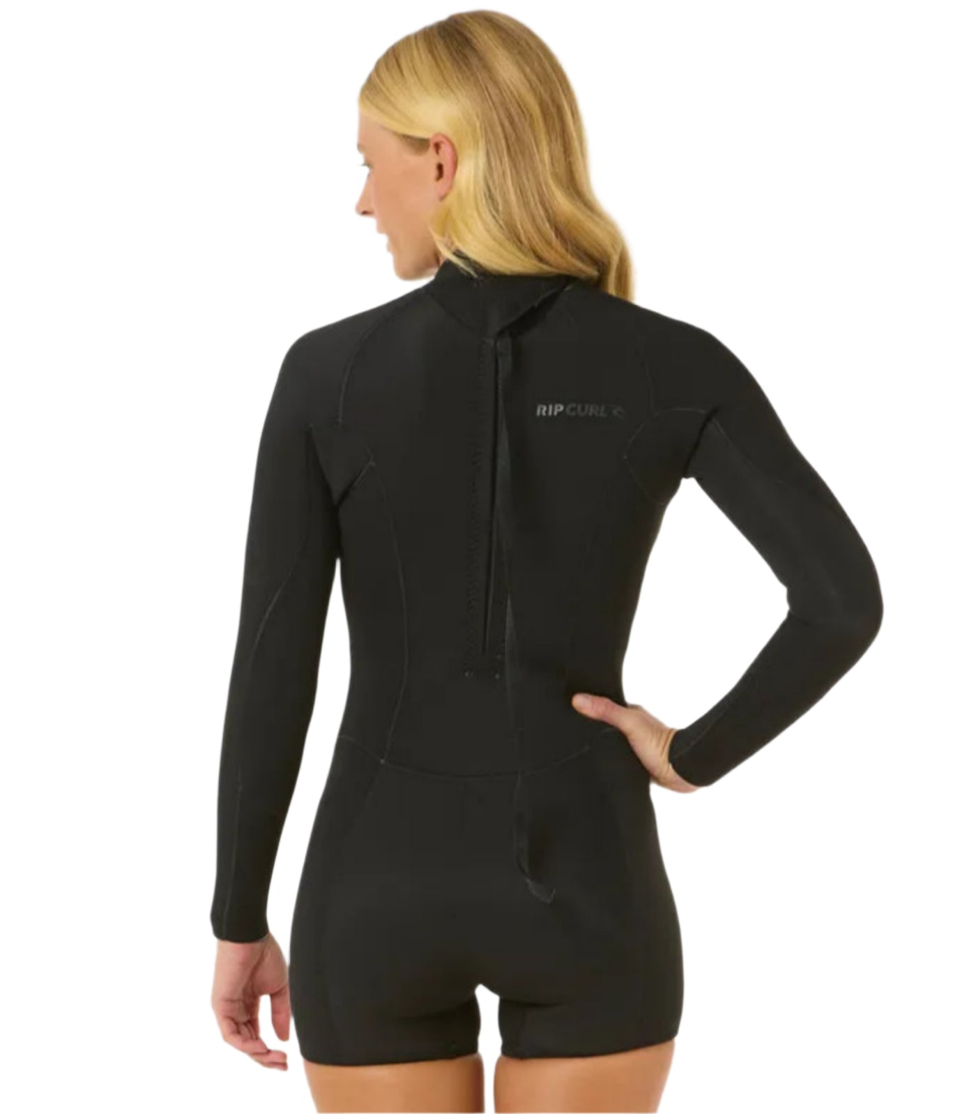 Rip Curl Women's Dawn Patrol 2/2mm Long Sleeve Spring Suit - Black