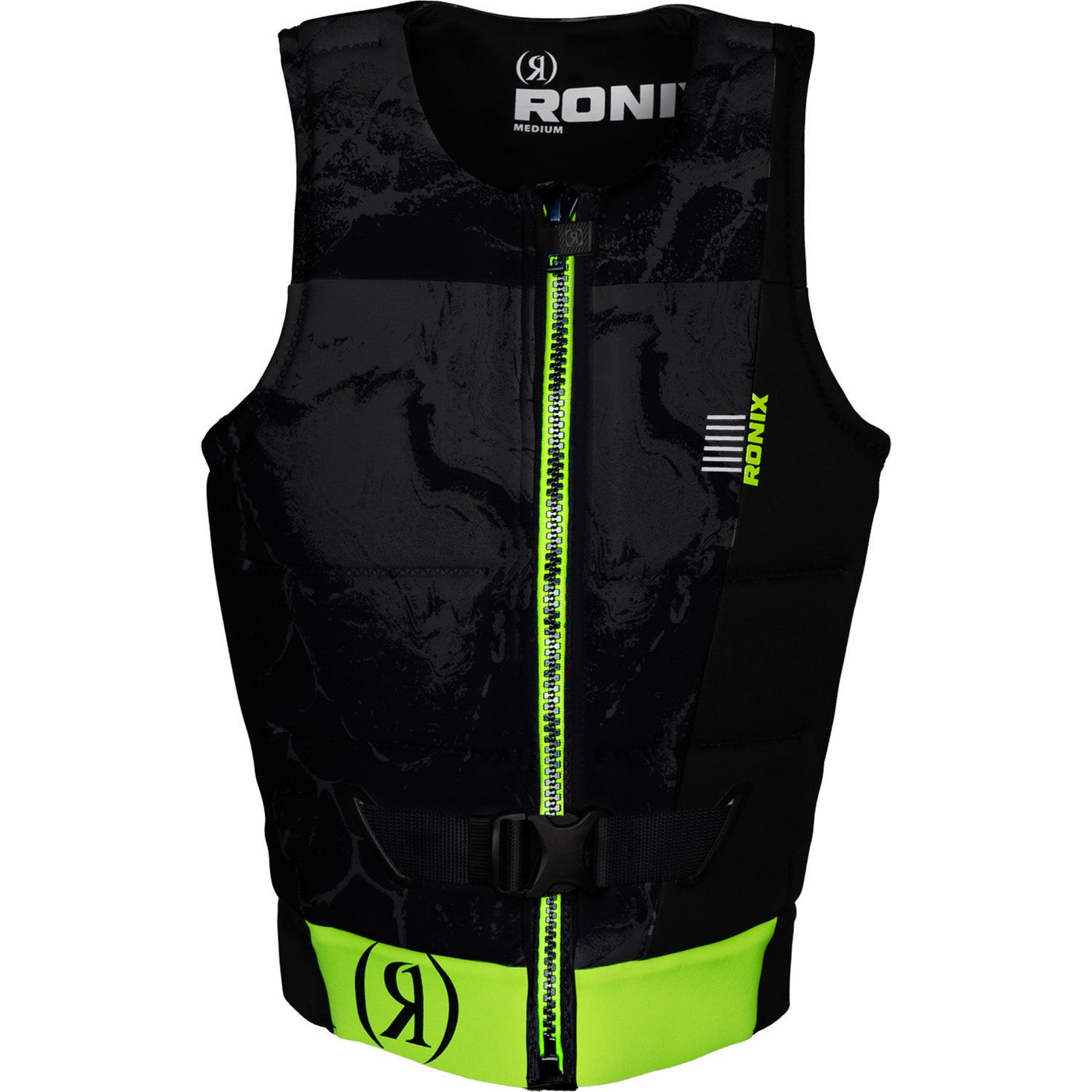 Ronix Point Break L50S Life Jacket - Black/Lime