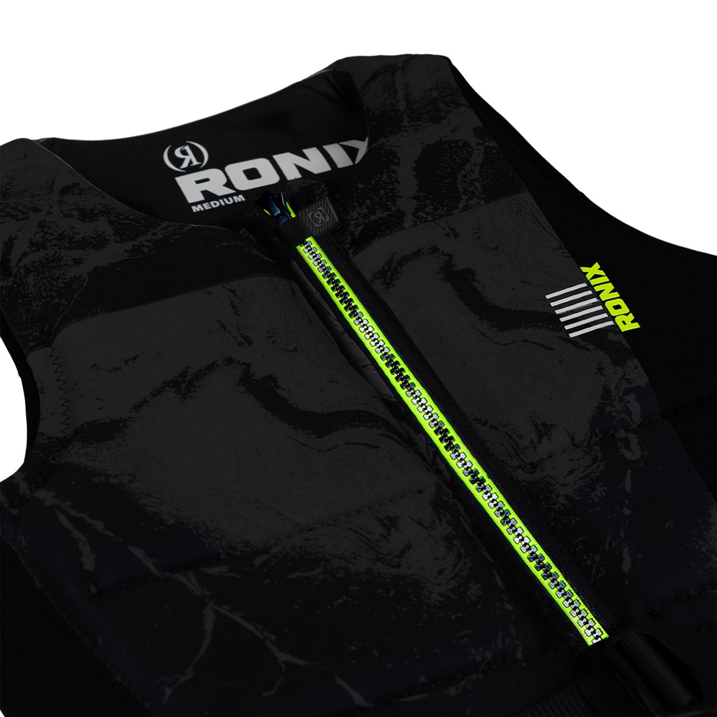 Ronix Point Break L50S Life Jacket - Black/Lime