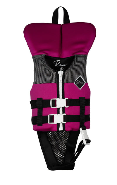 Ronix Atlantis Toddler Collar Life Jacket - Plum