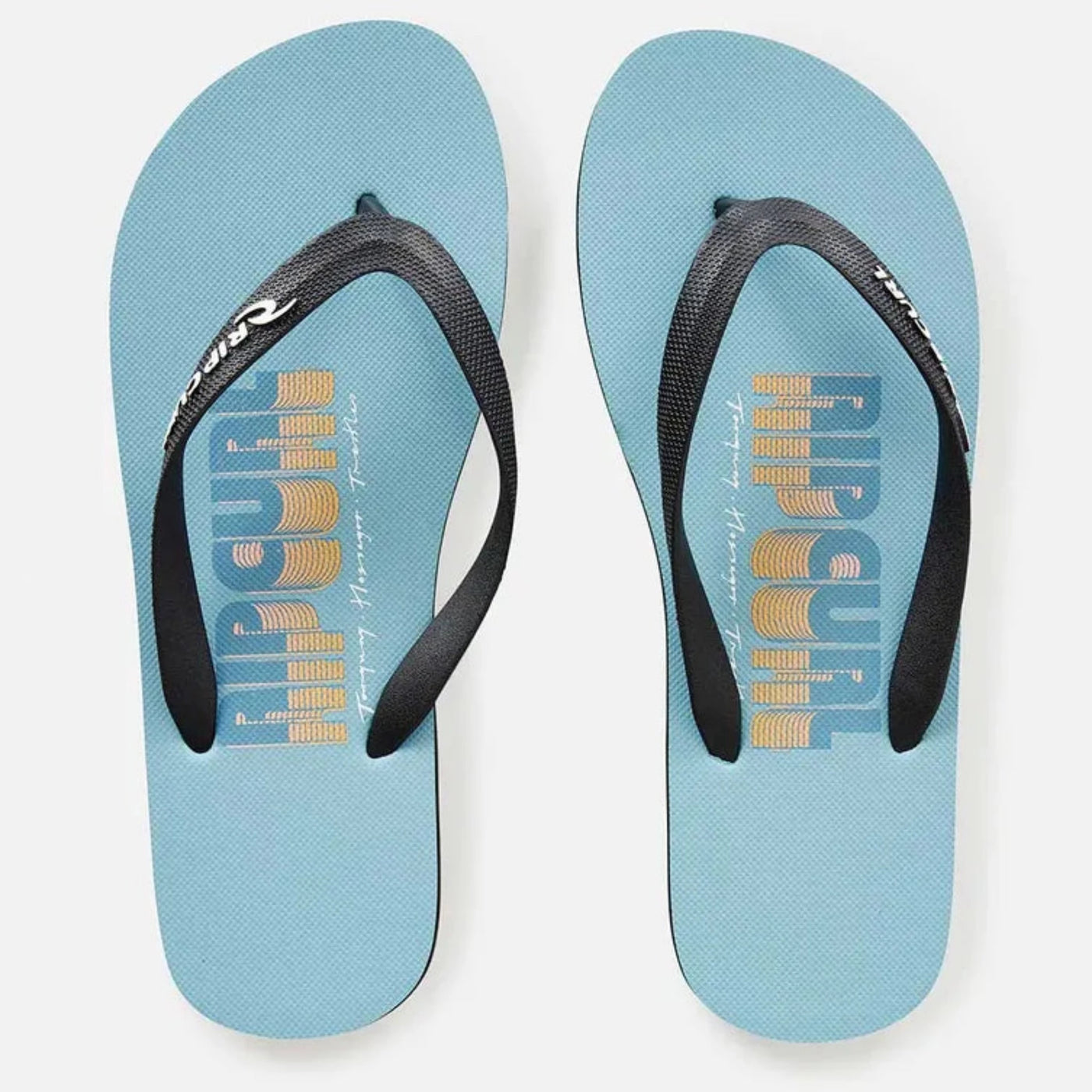 Rip Curl Men's Surf Repeater Bloom Thongs - Dusty Blue