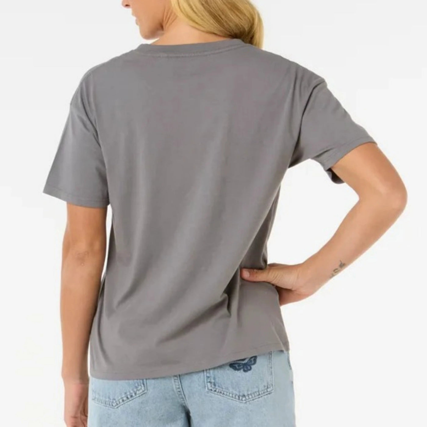 Rip Curl Surf Staple Relaxed Tee - Charcoal