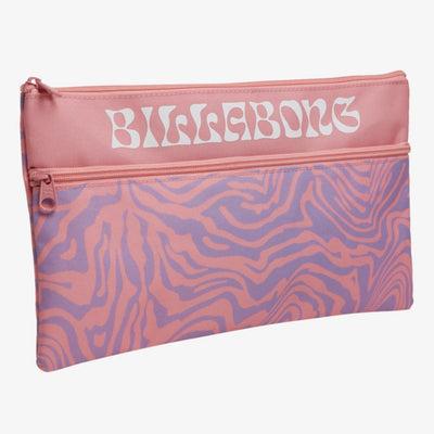 Billabong Slow Tide Large Pencil Case - Lilac