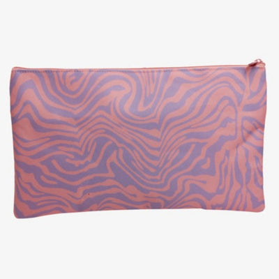 Billabong Slow Tide Large Pencil Case - Lilac