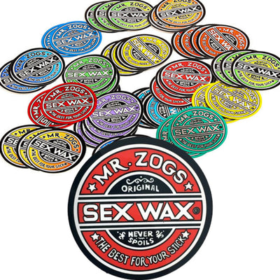 Mr Zogs Sex Wax Circle Stickers