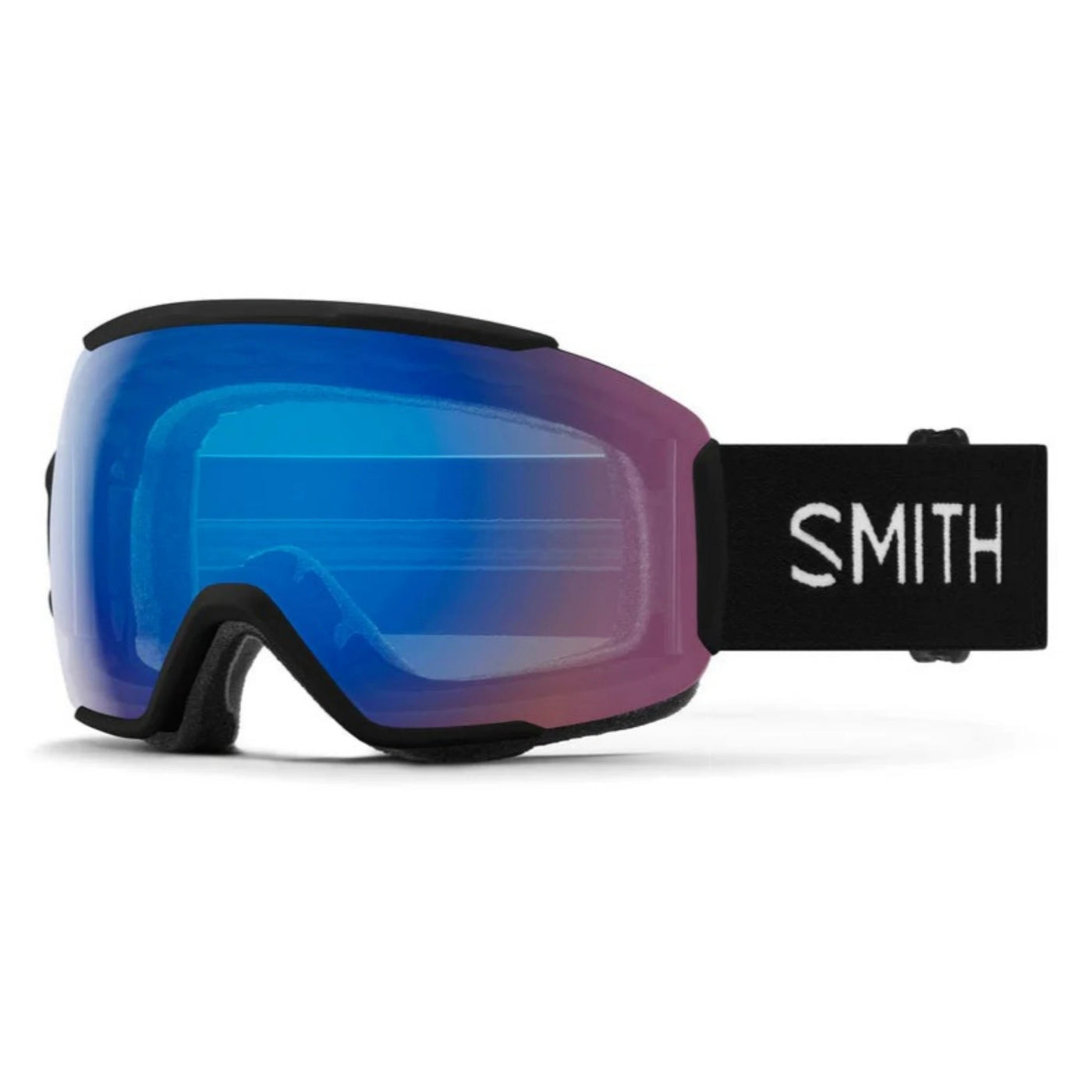 Smith Sequence Over-The-Glasses - Black, Chromapop Storm Rose Flash Lens (Medium)