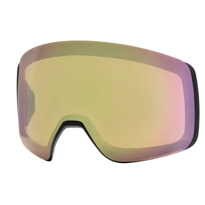 Smith 4D Mag XL - Black, Chromapop Everyday Red Mirror Lens (Large)
