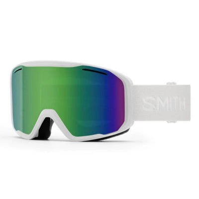 Smith Blazer - White, Green Sol-X Mirror (Medium)