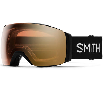 Smith I/O Mag XL - Black, Chromapop Pro Photochromic Gold Mirror Lens (Large)