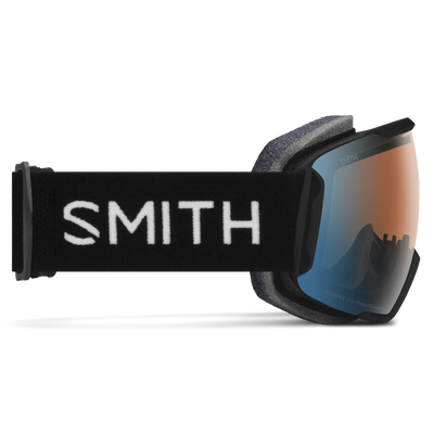 Smith Sequence Over-The-Glasses, Low Bridge Fit - Black, Chromapop Pro Photochromic Blue Mirror (Medium)