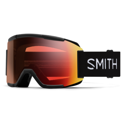 Smith Squad - Black, Chromapop Pro Photochromic Red Mirror Lens (Medium)