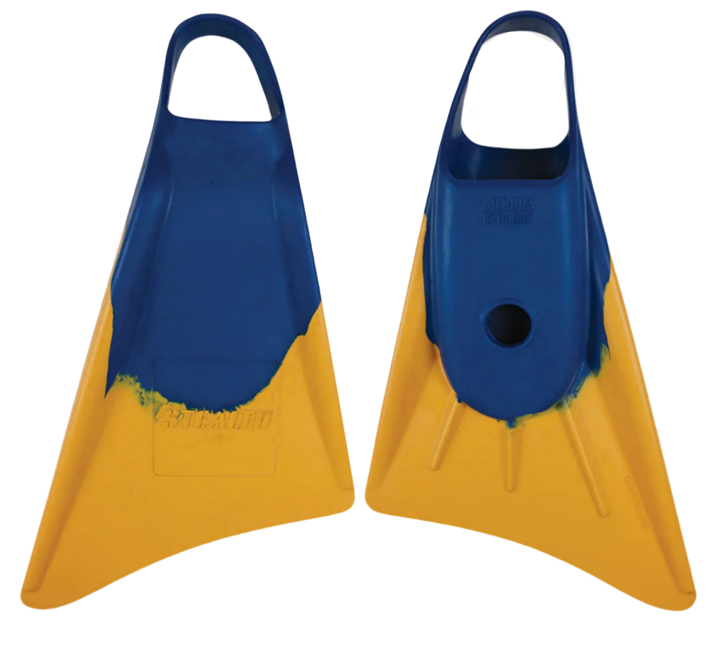 Stealth S1 Classic Fins - Blue/Sun Gold