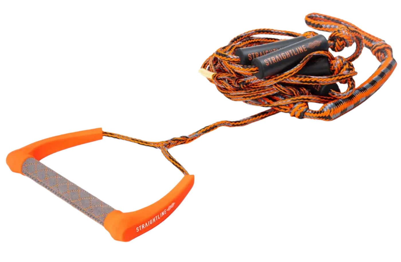 Straightline Moondog Wakesurf Rope and Handle - Orange