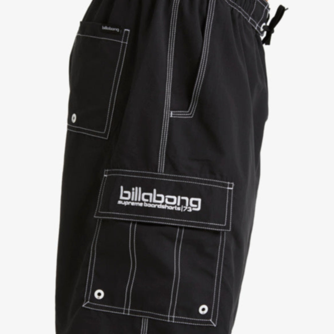 Billabong Throw On Boardshorts Black Rapid Surf Ski