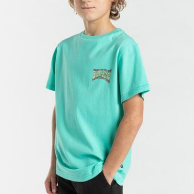 Billabong Boys Tribal Tee - Light Aqua