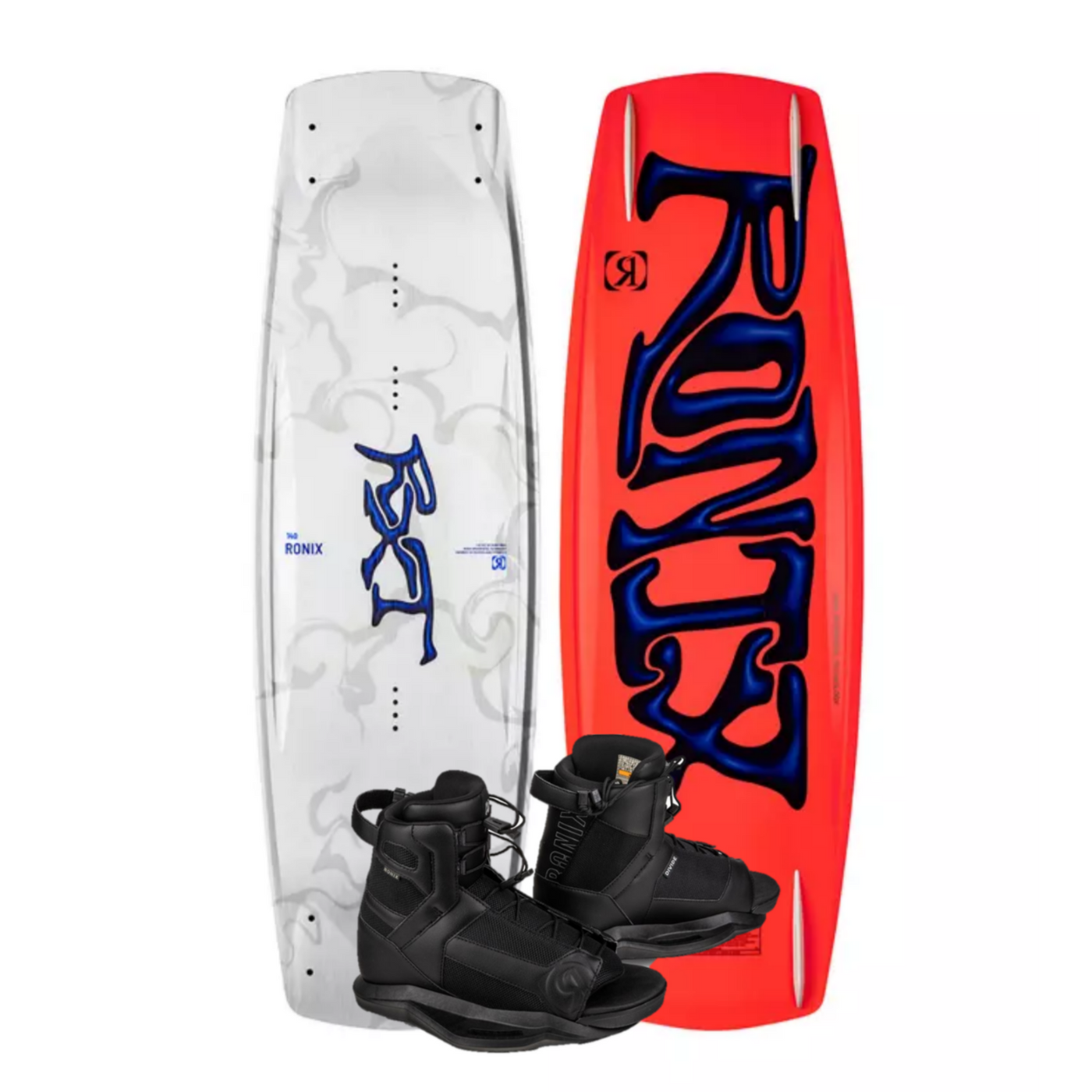 Ronix RXT Blackout Wakeboard W/ Divide Boots 2026