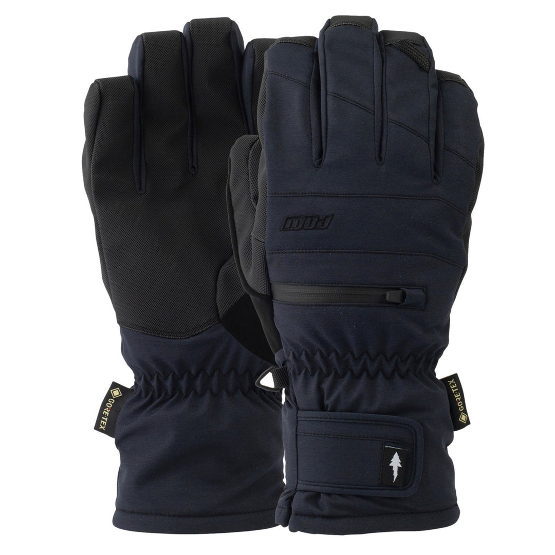 POW orders Gloves Villain Men's Small Snow Ski Gray Black New