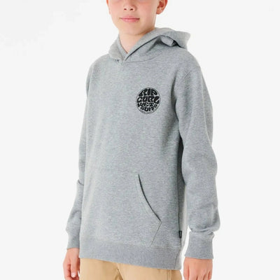 Rip Curl Boys Wetsuit Icon Hoodie - Grey