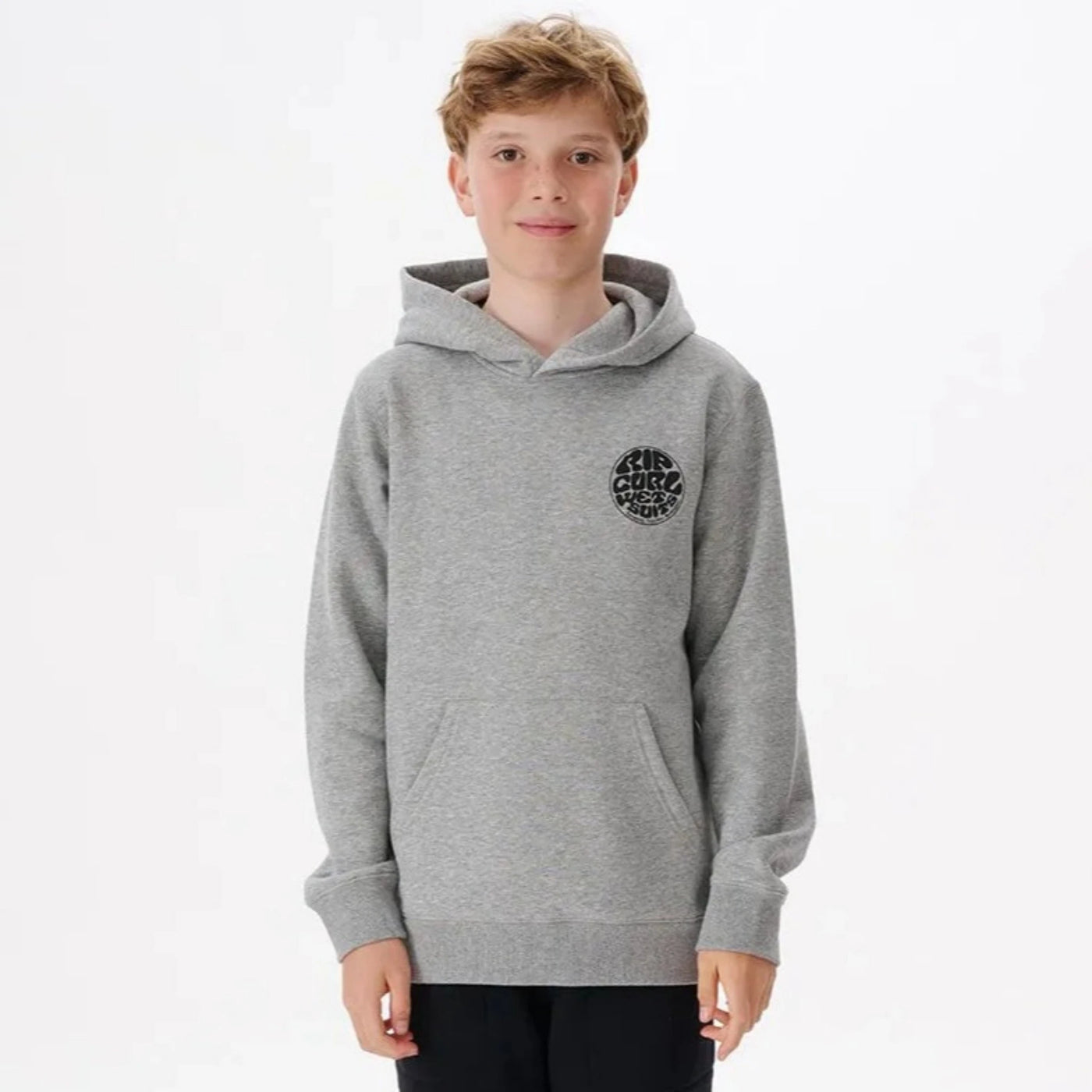 Rip Curl Boys Wetsuit Icon Hoodie - Grey