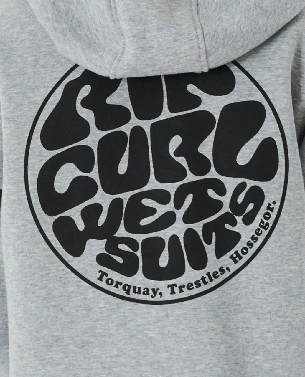 Rip Curl Boys Wetsuit Icon Hoodie - Grey