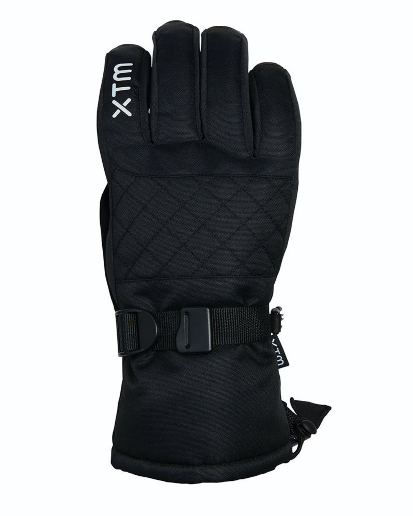 XTM Women's Quilt Snow Gloves - Black
