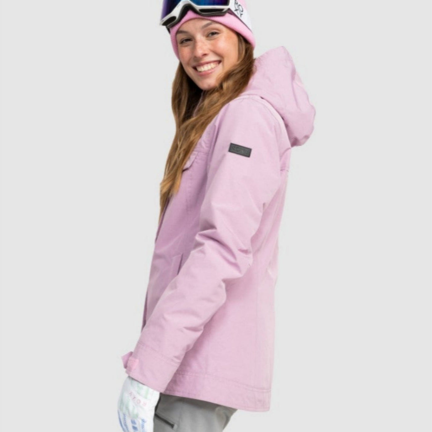 Roxy Women's Billie Snow Jacket - Pink Frosting