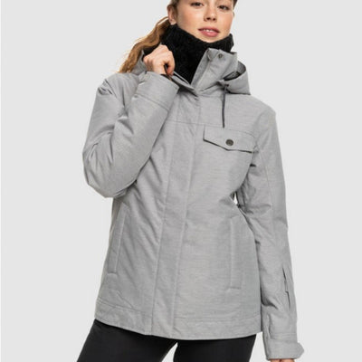 Roxy Women's Billie Snow Jacket - Heather Grey