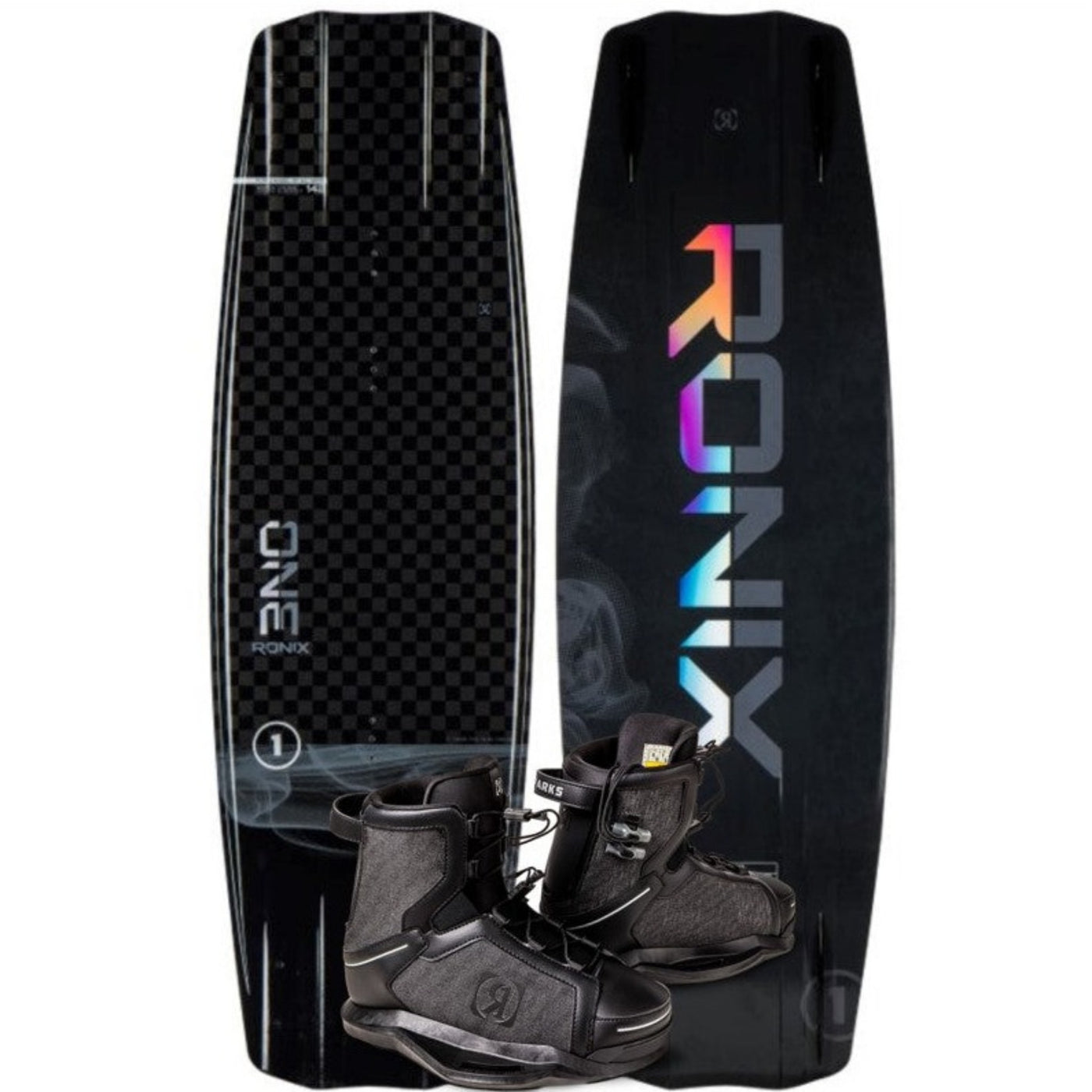 Ronix One Blackout Wakeboard W/ Parks Boots 2024