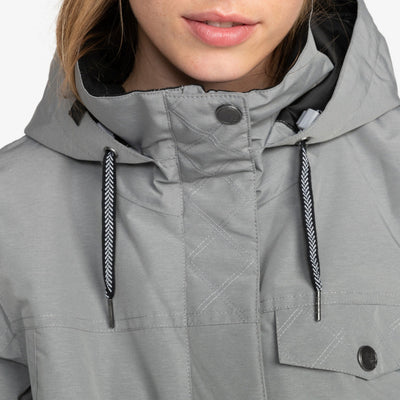 Roxy Women's Billie Snow Jacket - Heather Grey