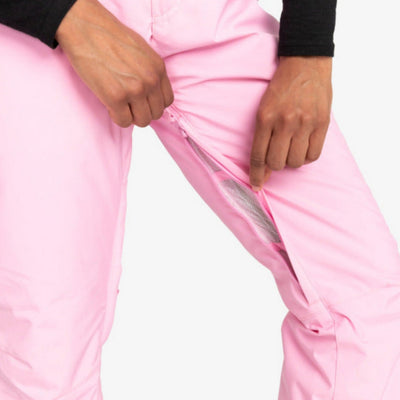 Roxy Women's Backyard Technical Snow Pant - Pink Frosting