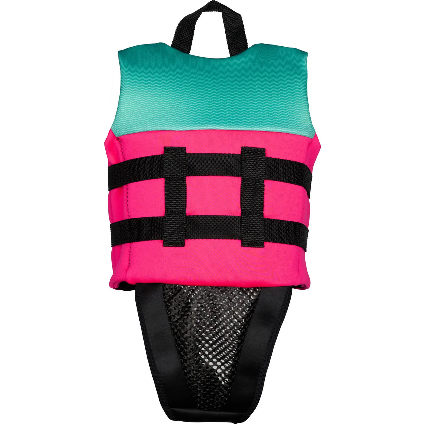 Ivy Junior Girls Life Jacket - Neon Pink/Bright Teal