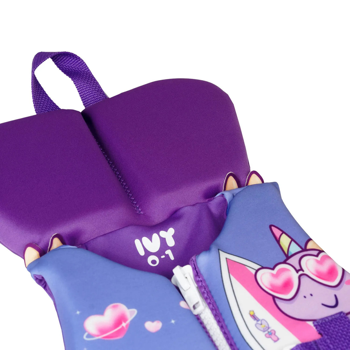 Ivy Junior Girls Collar Life Jacket - Twilight Sparkle
