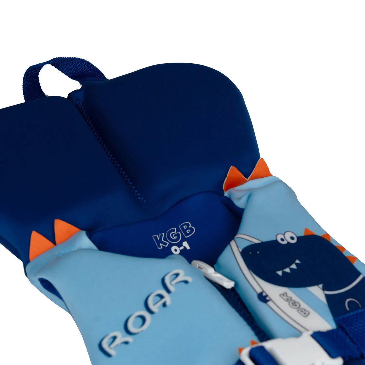 KGB Junior Boys Collar Life Jacket - Surfosaurus Rex