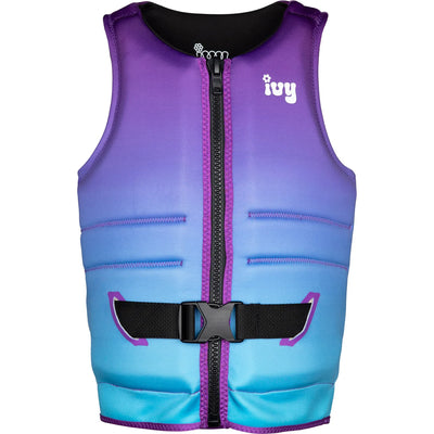 Ivy Teen Capri Life Jacket - Purple Blue Fade