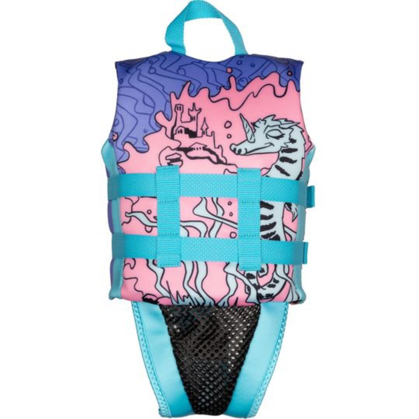 Ronix Junior Girls August Life Jacket - Pink/Blue/Purple