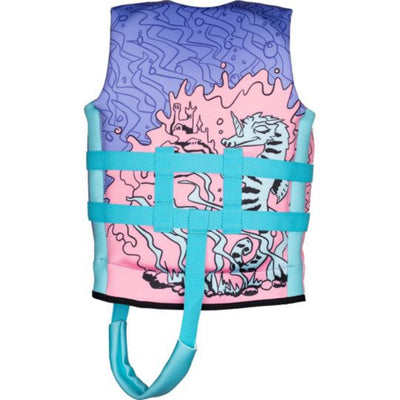 Ronix Junior Girls August Life Jacket - Pink/Blue/Purple