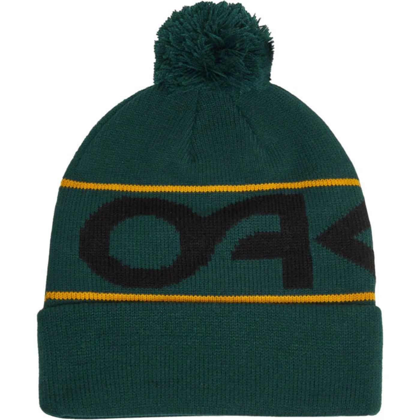 Oakley Factory Cuff Beanie - Hunter Green/Amber Yellow