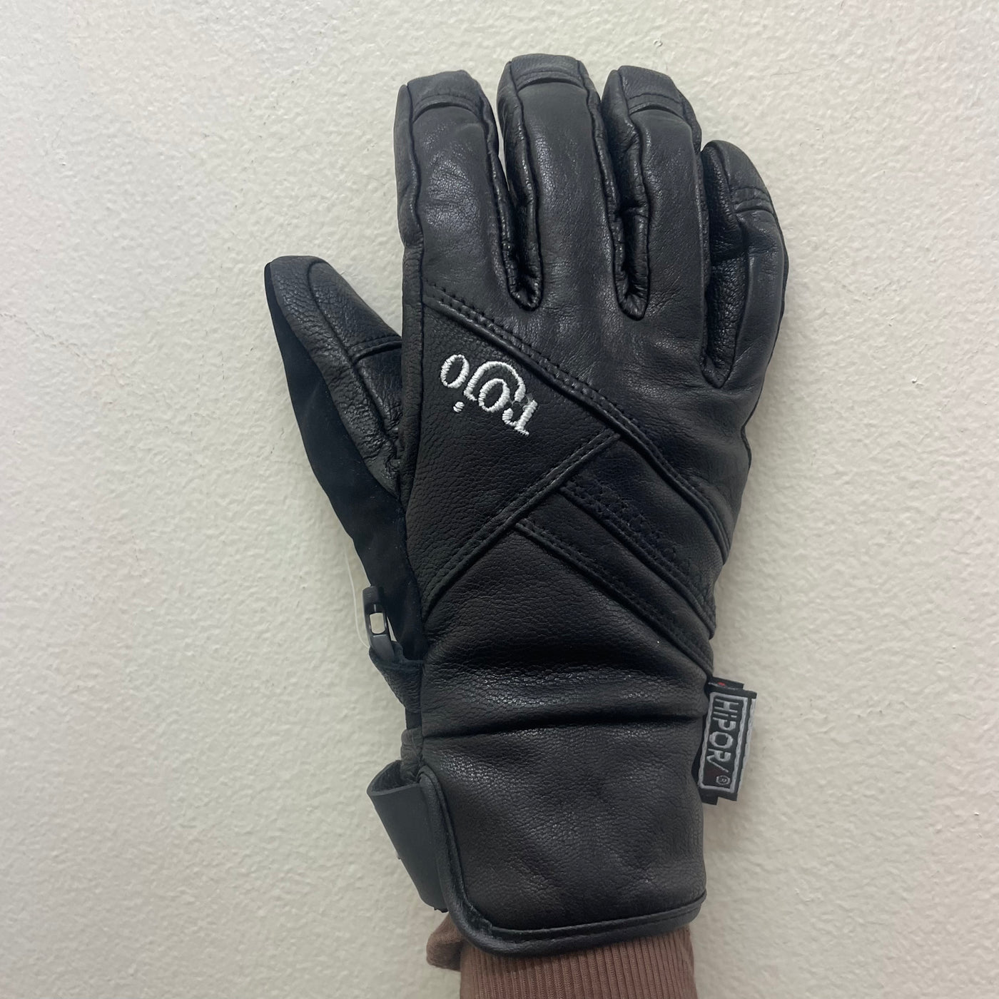 Rojo Women's Leather Gloves - Black