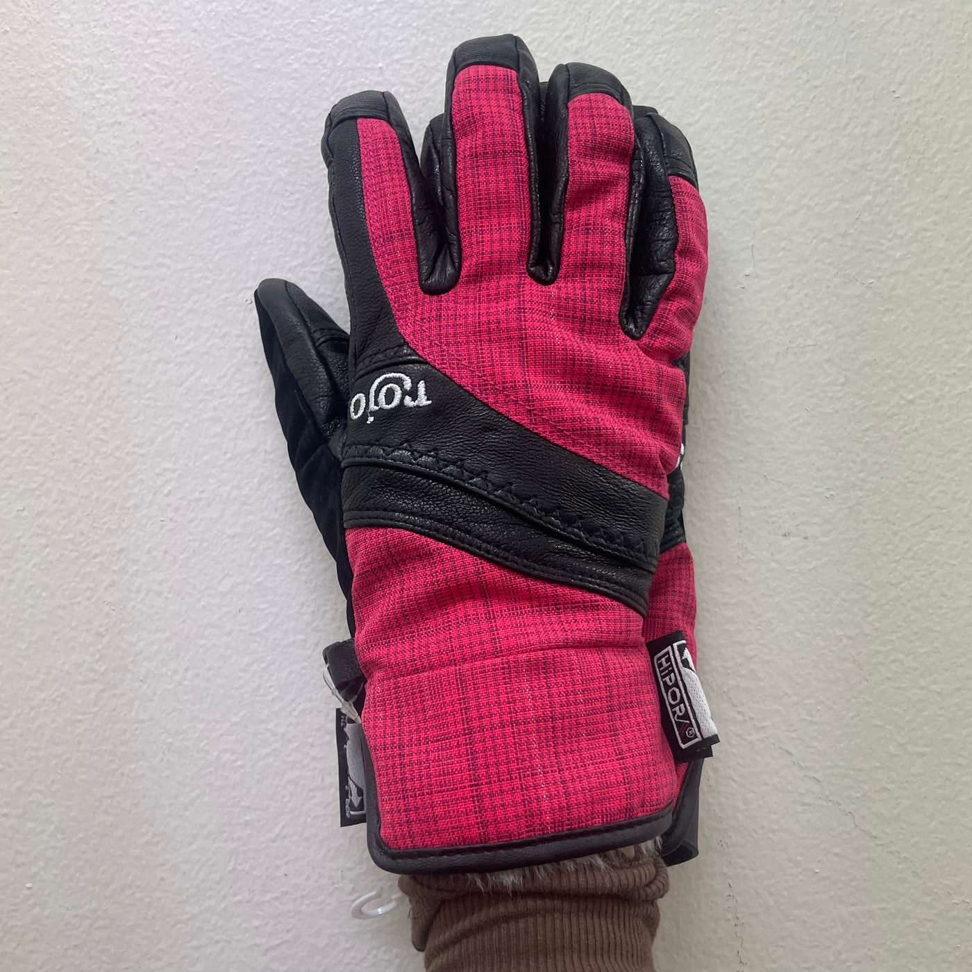 Rojo Women's Leather Gloves - Pink