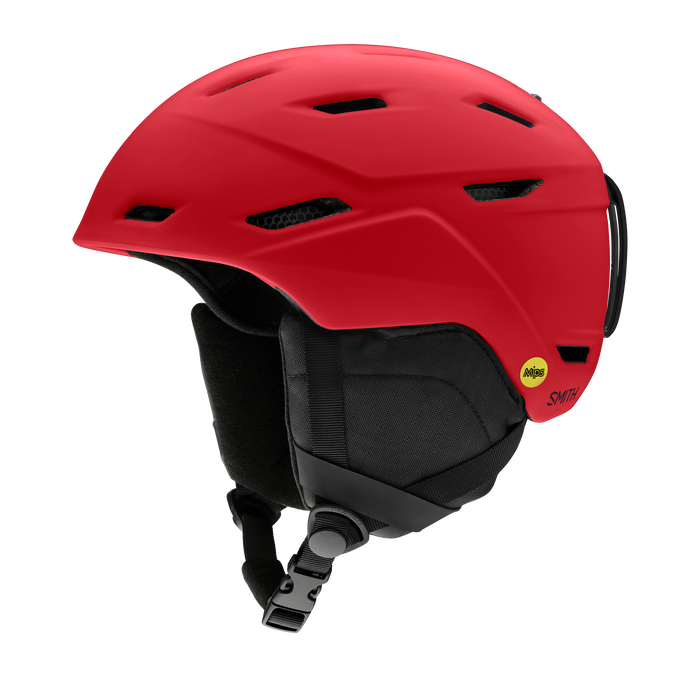 Smith Mission MIPS Snow Helmet - Matte Crimson