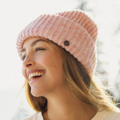 Roxy Women's Nevea Beanie - Pink Frosting