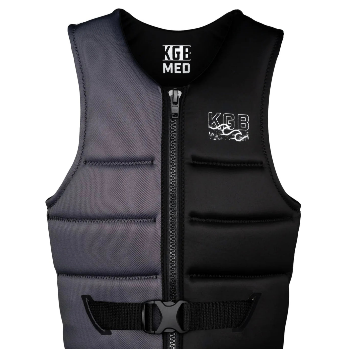 KGB Tempo Men's Life Jacket - Black/Charcoal