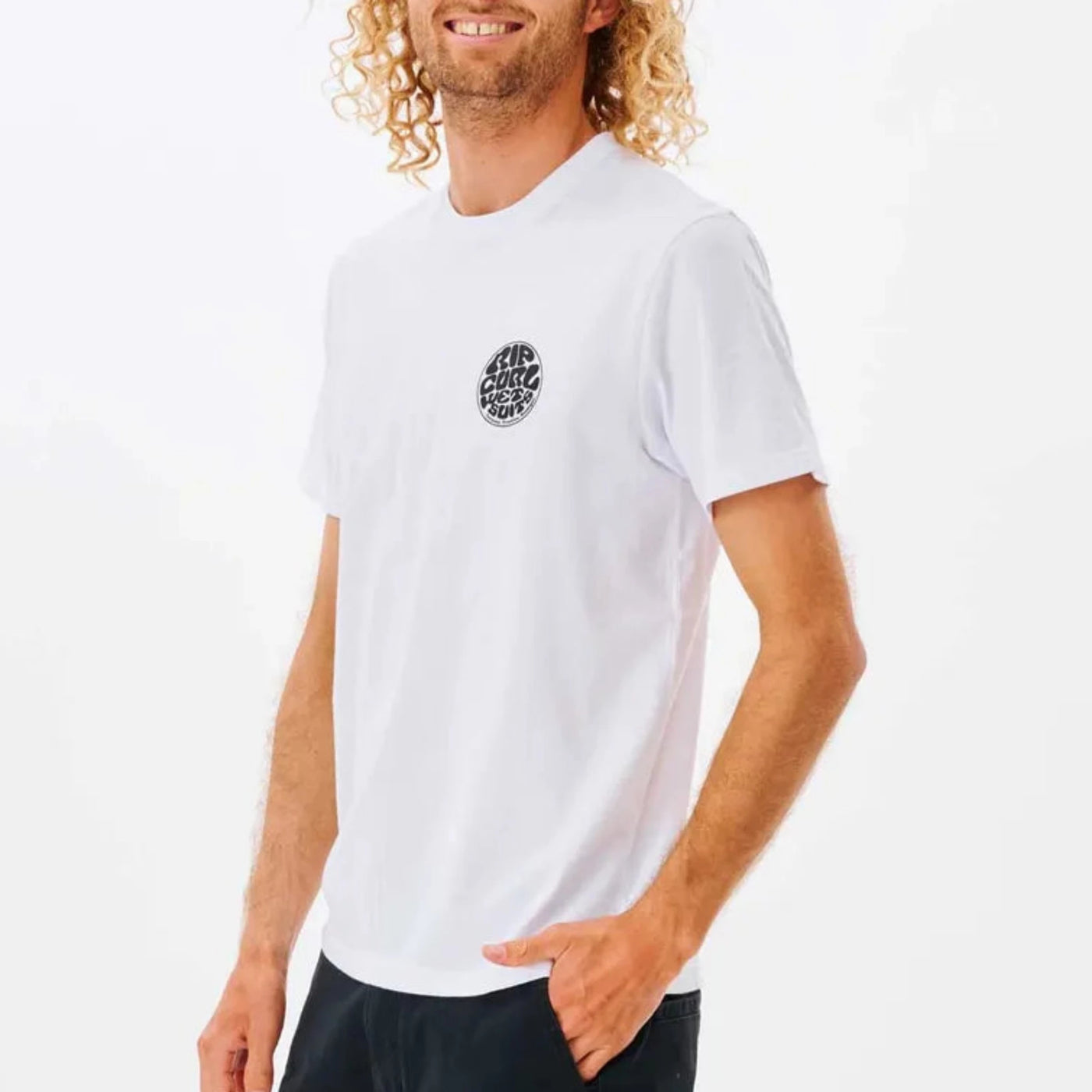 Rip Curl Wetsuit Icon Tee - White