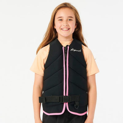 Rip Curl Girls Dawn Patrol Life Jacket - Black