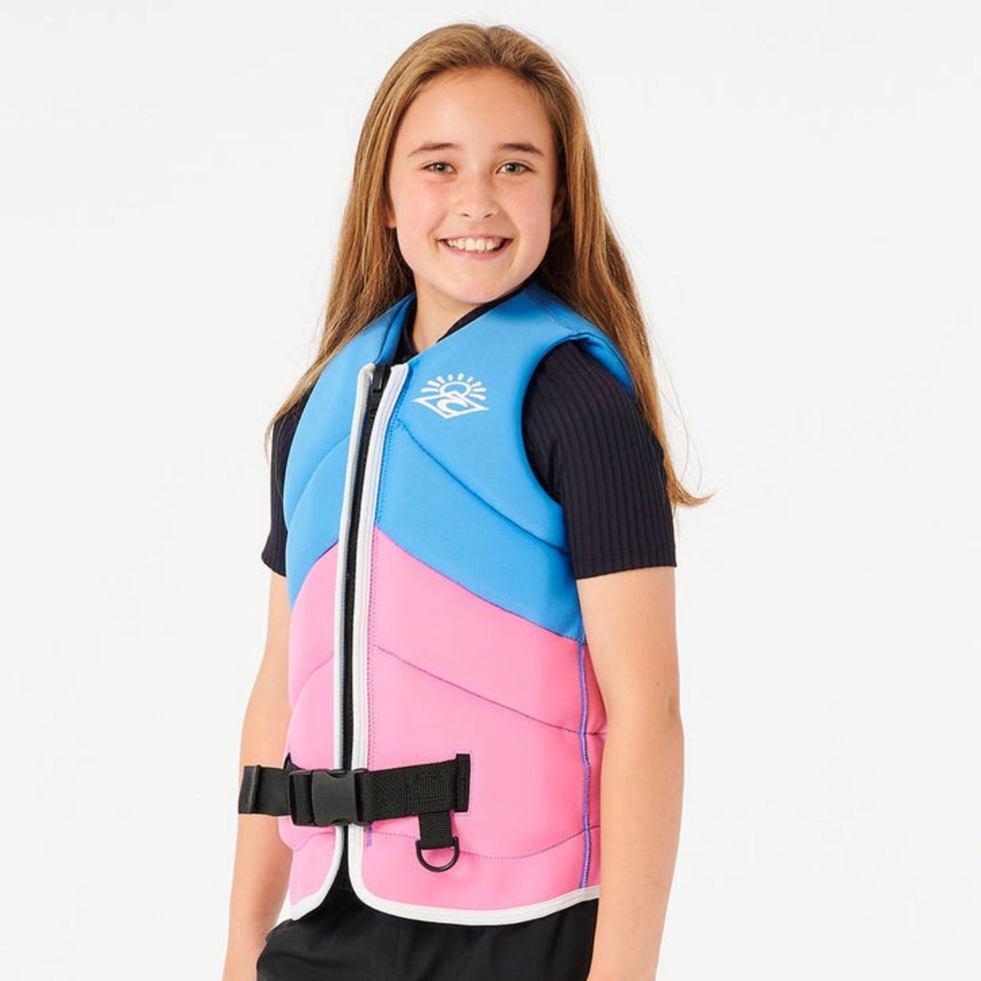 Rip Curl Girls Dawn Patrol Life Jacket - Light Blue