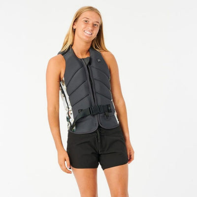 Rip Curl Women's Dawn Patrol Life Jacket - Charcoal