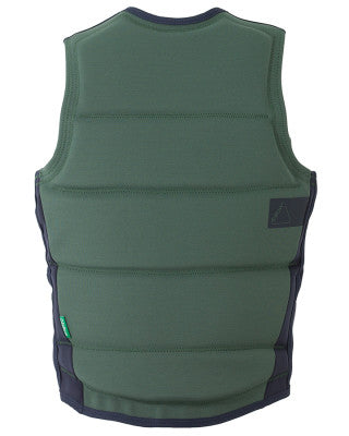 Follow Stow Life Jacket - Olive Green